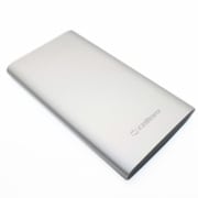 大容量薄型フラットUSBモバイルバッテリー 10000mAh シルバー PSY10000A-SL