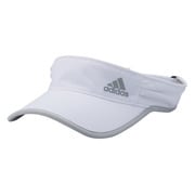 KBW76-890439 [TENNIS FLEUR バイザー OSFXサイズ WHT/LGHソリッドグレー]