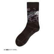 KBW19-A96793 [RENGIPREMIER グラフィックショートソックス 28～30cm BLK/GRY/WHT]