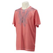 IQX80-S09304 [ADIZERO Tシャツ メンズ Oサイズ セミフラッシュRED S15]