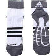 ITL13-S12441 [リフレクター付き アンクルソックス 24～26cm WHT/BLK/WHT]