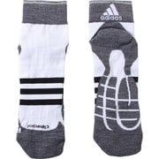 ITL13-S12441 [リフレクター付き アンクルソックス 26～28cm WHT/BLK/WHT]