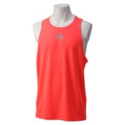 ITQ19-S13643 [SQ ランニング シングレット メンズ Mサイズ フラッシュRED S15]