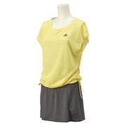 GYF19-S16986 [蘭 ドレス レディース Mサイズ ライトYEL S15/クリアGRY/BLK]
