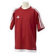 JAN81-S17301 [ESTRO トレーニングジャージ半袖 キッズ J130 パワーRED/WHT]