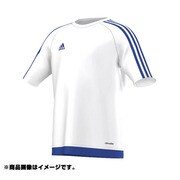 JAN81-S17319 [ESTRO トレーニングジャージ半袖 キッズ J140 WHT/ボールドBLU]