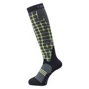 KBQ19-S92764 [TECHFIT ハイソックスG 27～29cm DGRYヘザー/セミソーラーYEL]