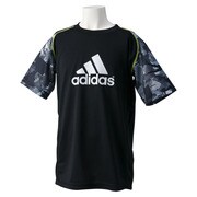 KBS75-A96435 [REVO 迷彩グラフィック 半袖Tシャツ キッズ J130 BLK/BLK]