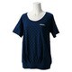 KBW40-A96941 [SC ドットTシャツ レディース Mサイズ COLNVY]