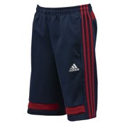KBY26-A97229 [強ジャー ジャージハーフパンツ キッズ J150 COLNVY/パワーRED]