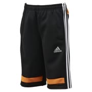 KBY26-A97232 [強ジャー ジャージハーフパンツ キッズ J160 BLK/WHT]