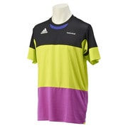 JKS52-S09009 [freefootball プラクティスSALシャツ メンズ 半袖 Sサイズ セミソーラーYEL]