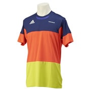 JKS52-S09010 [freefootball プラクティスSALシャツ メンズ 半袖 Sサイズ ソーラーRED]
