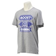 JPD69-S16558 [BOOST TRAINING グラフィックTシャツ メンズ Sサイズ MGRYヘザー]