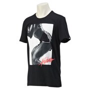 JPD66-S16570 [SEXY WORK OUT グラフィックTシャツ メンズ XOサイズ ＢＬＫ]