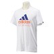 JPD56-S16618 [ADIDAS PERF グラフィックTシャツ メンズ Mサイズ WHT]