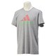 JPD56-S16619 [ADIDAS PERF グラフィックTシャツ メンズ XOサイズ MGRYヘザー]