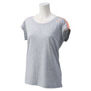 JNH07-S20973 [SEPARATES TEE レディース OTサイズ ライトGRYヘザー/フラッシュORG S15]