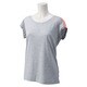 JNH07-S20973 [SEPARATES TEE レディース Mサイズ ライトGRYヘザー/フラッシュORG S15]