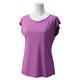 GYX66-S27852 [Seasonal Training AS＋ 半袖Tシャツ1 レディース Lサイズ フラッシュPNK S15]