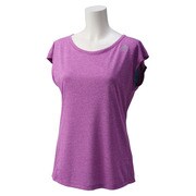 GYX66-S27852 [Seasonal Training AS＋ 半袖Tシャツ1 レディース Lサイズ フラッシュPNK S15]
