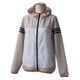 KAX50-S90756 [SC クロスジップパーカー レディース Lサイズ WHT/クリアブラウン/WHT]