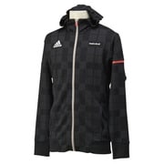 KBL76-S92497 [FREEFOOTBALL ライトスウェットフードSALジャケット Sサイズ BLK]