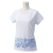 KBZ48-S92932 [ADIDAS24/7 ナデシコガラ セットインスリーブUV Tシャツ レディース Mサイズ WHT]
