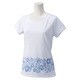 KBZ48-S92932 [ADIDAS24/7 ナデシコガラ セットインスリーブUV Tシャツ レディース Sサイズ WHT]