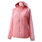 KBZ45-S92981 [ADIDAS24/7 3ST フードクロスUVジャケット レディース Sサイズ ビスタPNK S15/WHT]