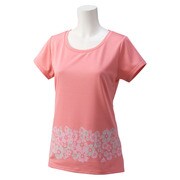 KBZ48-S92990 [ADIDAS24/7 ナデシコガラ セットインスリーブUV Tシャツ レディース Lサイズ ビスタPNK]