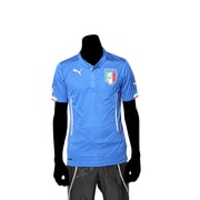 744288-01 [FIGC イタリア 半袖ホームシャツ メンズ レプリカ Lサイズ BLU]