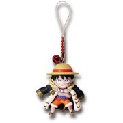 ONE PIECE（ワンピース） 根付ストラップ ルフィ [キャラクターグッズ]