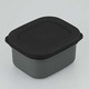 B003980-MTBK [保温弁当箱 DBQ-362用 おかず容器セット マットブラック]