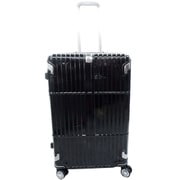 スーツケース 旅行日数目安：4～7泊 80L TSAロック搭載 シャイニングブラック HD-502-29