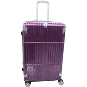 スーツケース 旅行日数目安：4～7泊 80L TSAロック搭載 シャイニングパープル HD-502-29