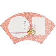 和ごころ色紙 扇 桃 WSO-06