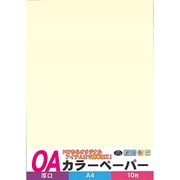 カラーペーパー厚口 A4判 10枚 薄クリーム OACC-UC10S