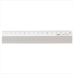 アルミ定規 15cm シルバー 42255006