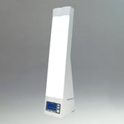 目覚まし時計 ブライトアップクロック ホワイト