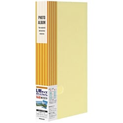 フォトホルダー L168 ストライプ イエロー PHE3168A-Y