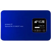 モバイルルーター Speed Wi-Fi NEXT WX01 NAD31SLU ディープブルー