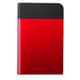 ポータブルハードディスク MiniStation（ミニステーション） HD-PZNU3シリーズ 2TB USB3.0/2.0 ICカード対応MILスペック 耐衝撃ボディー 防雨防塵 レッド HD-PZN2.0U3-R