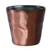 飲みごろ 手捻り風グラス ブロンズ300ml DSH-300BR