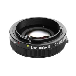 フォーカルレデューサーアダプター レンズ側：キヤノンFD ボディ側：ソニーαE Lens Turbo2 FD-NEX