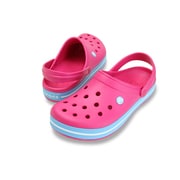 サンダル クロックバンド ユニセックス 22.0cm キャンディーピンク/ブルーベル Crocband M4/W6