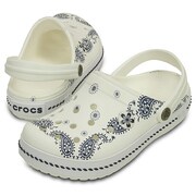 Crocband 10th Anniversary Clg kids J2 [サンダル クロックバンド 10th アニバーサリー クロッグ キッズ 20.0cm ホワイト]
