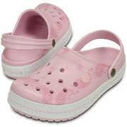 サンダル クロックバンド 10th アニバーサリー クロッグ ユニセックス 24.0cm バブルガム Crocband 10th Anniversary Clog M6/W8