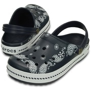 サンダル クロックバンド 10th アニバーサリー クロッグ ユニセックス 24.0cm ネイビー Crocband 10th Anniversary Clog M6/W8
