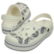 サンダル クロックバンド 10th アニバーサリー クロッグ ユニセックス 24.0cm ホワイト Crocband 10th Anniversary Clog M6/W8
